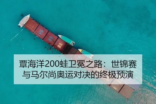 覃海洋200蛙卫冕之路：世锦赛与马尔尚奥运对决的终极预演